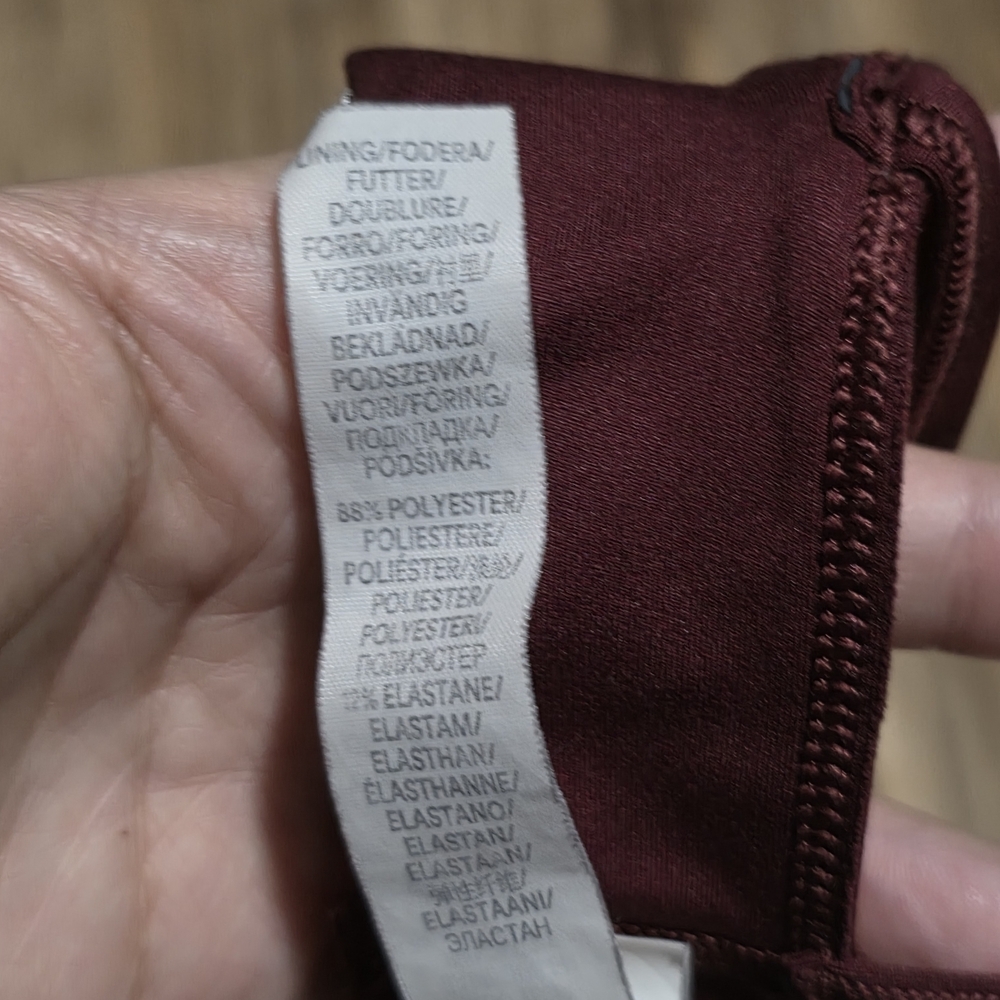 Savage X Fenty Deep Wine Strappy Triangle Bralette - Picture 7 of 8